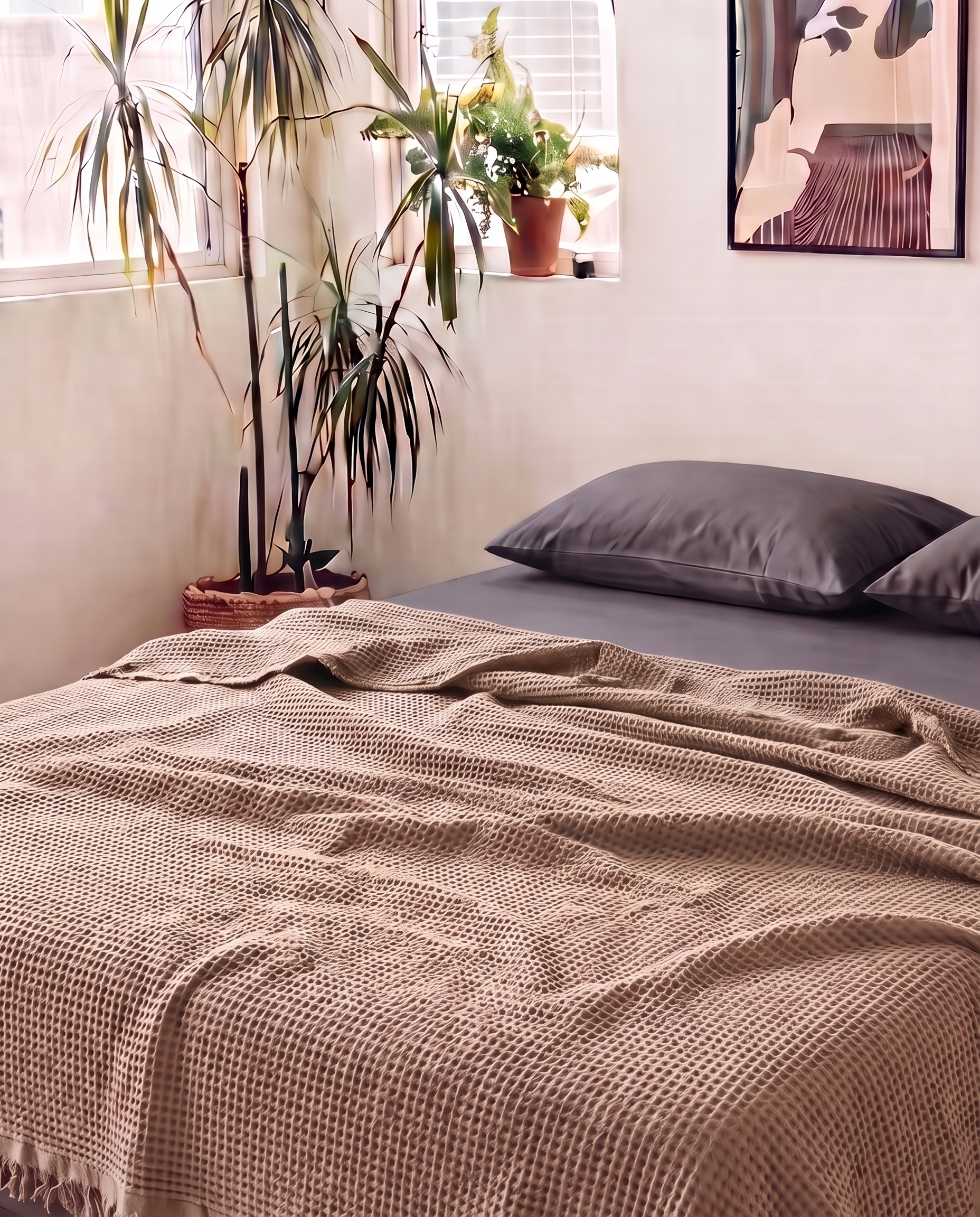Honeycomb Coverlet