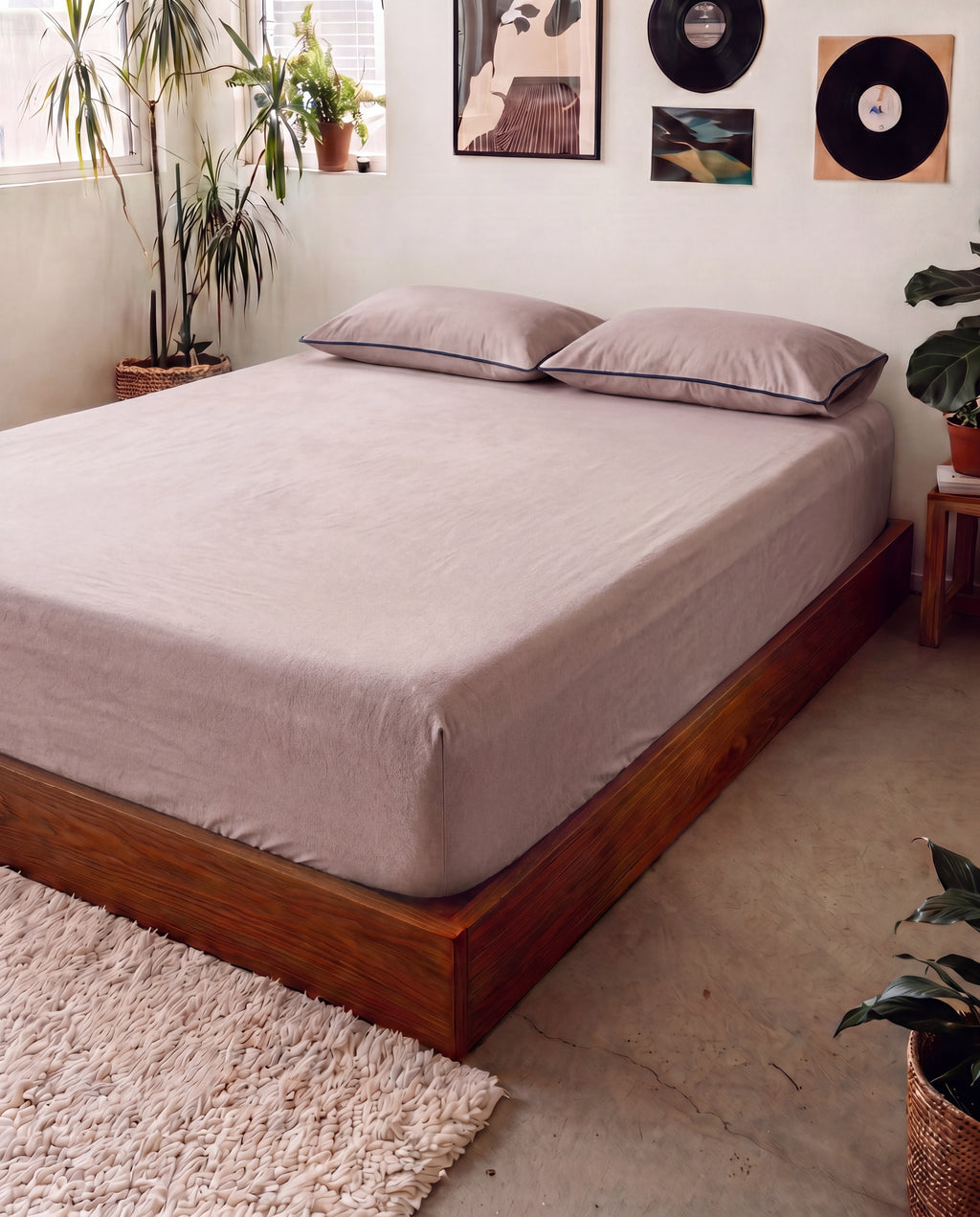 Bedsheet Set – 100% Cotton Plain
