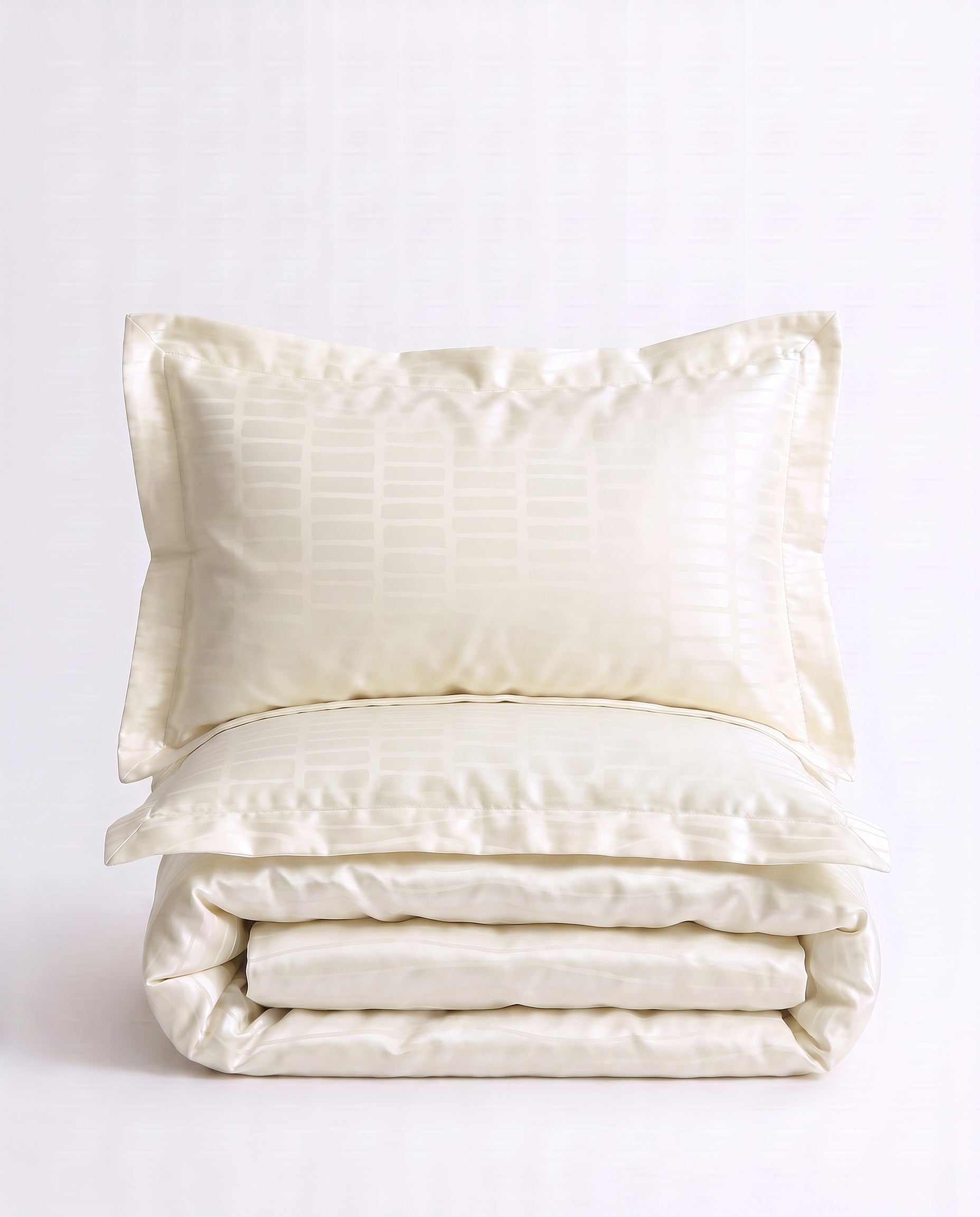 Duvet Cover Set – Dashes (Jacquard Polycotton)