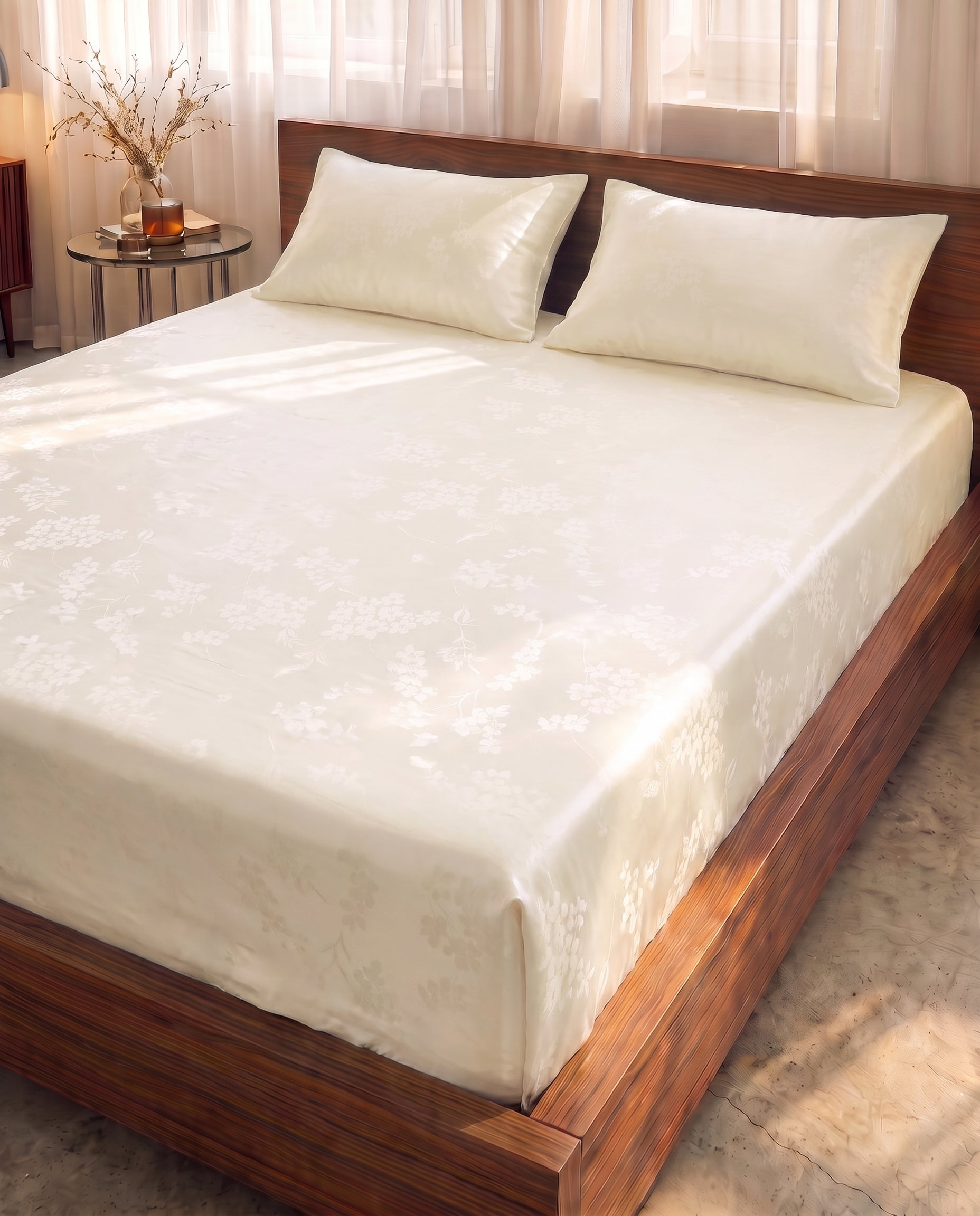 Bedsheet Set – Polycotton Jacquard