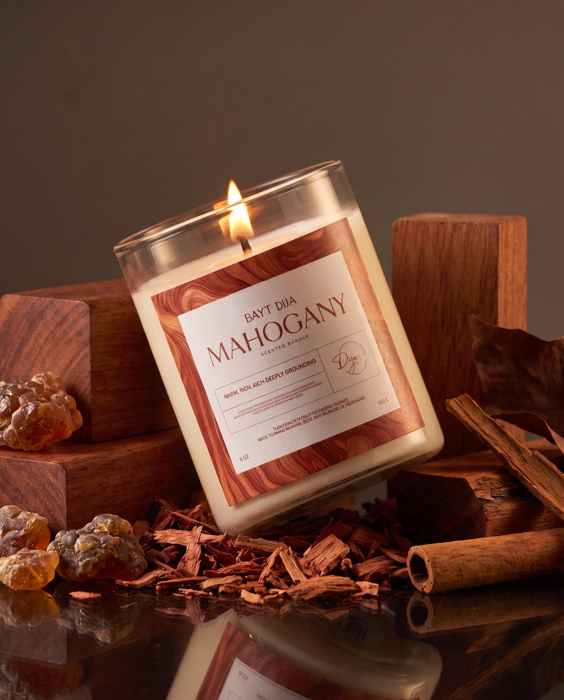 Mahogany Candle