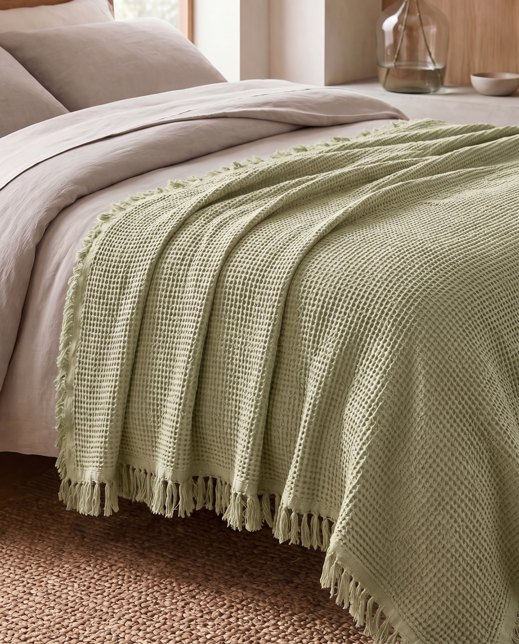 Honeycomb Coverlet
