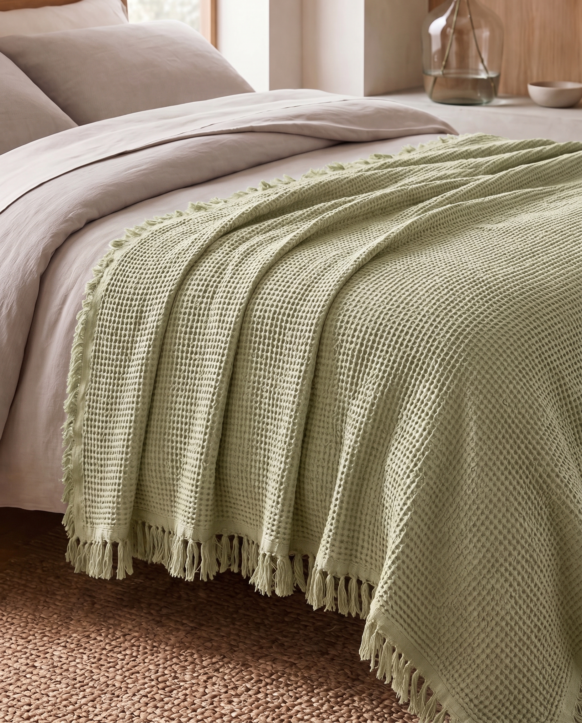 Honeycomb Coverlet