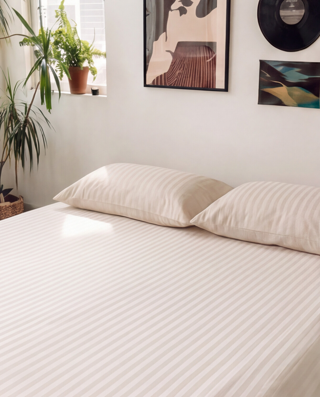 Striped Bedsheet Set – Microfiber