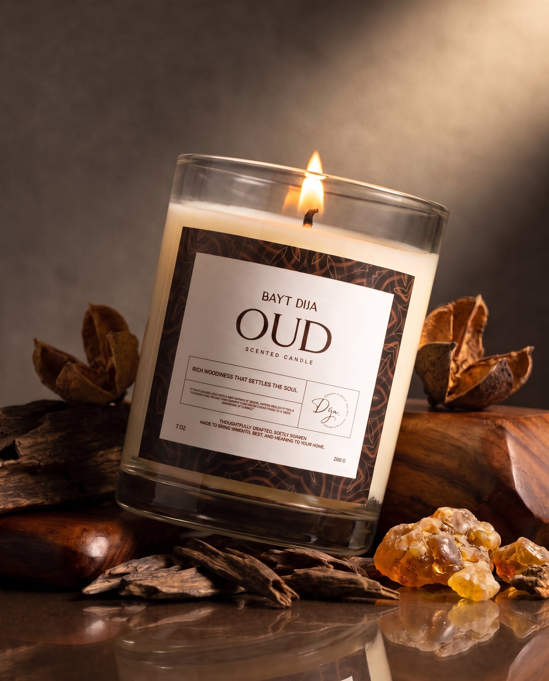 Oud Candle
