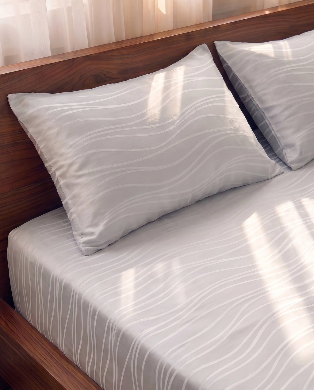 Bedsheet Set – Polycotton Jacquard