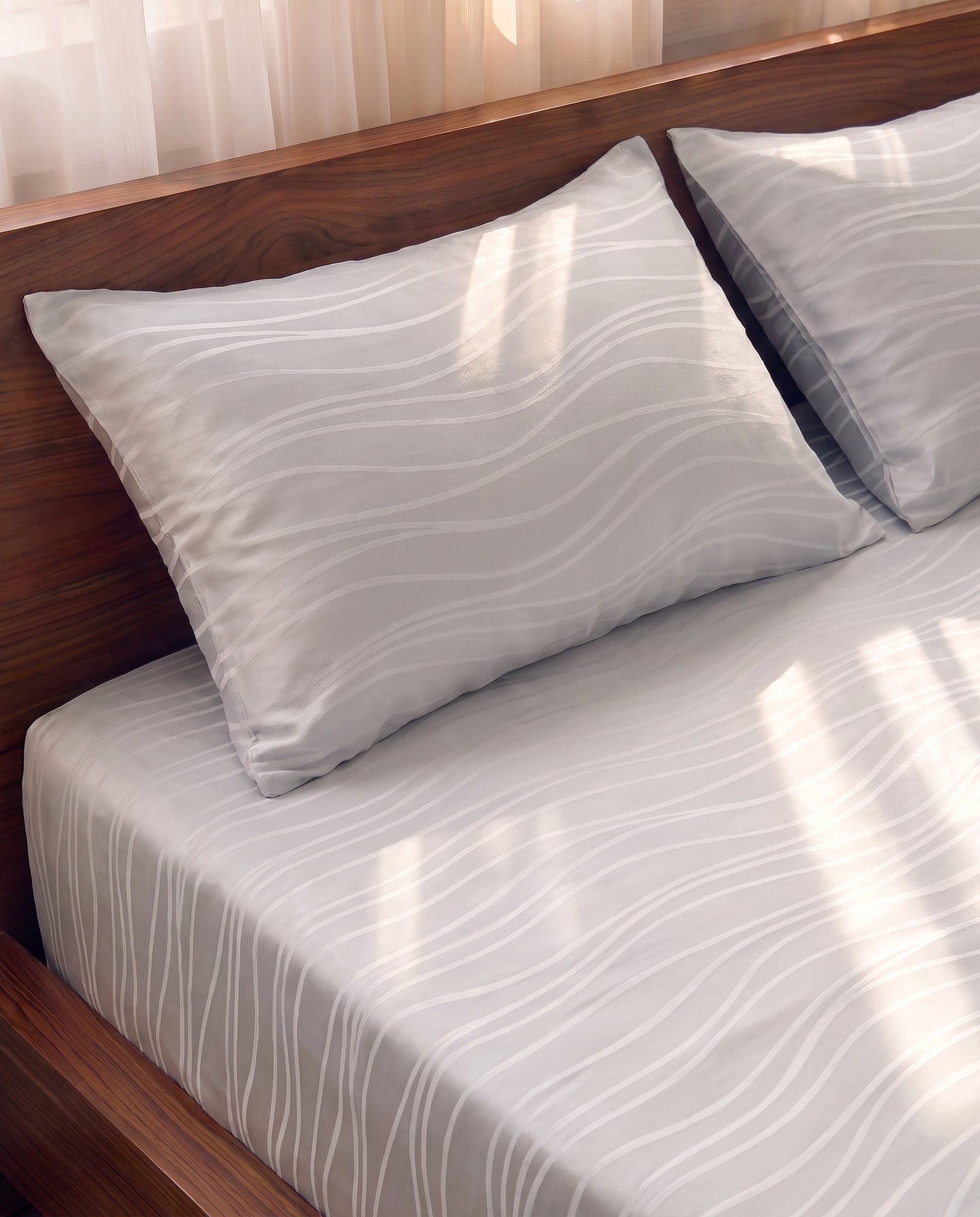 Bedsheet Set – Polycotton Jacquard