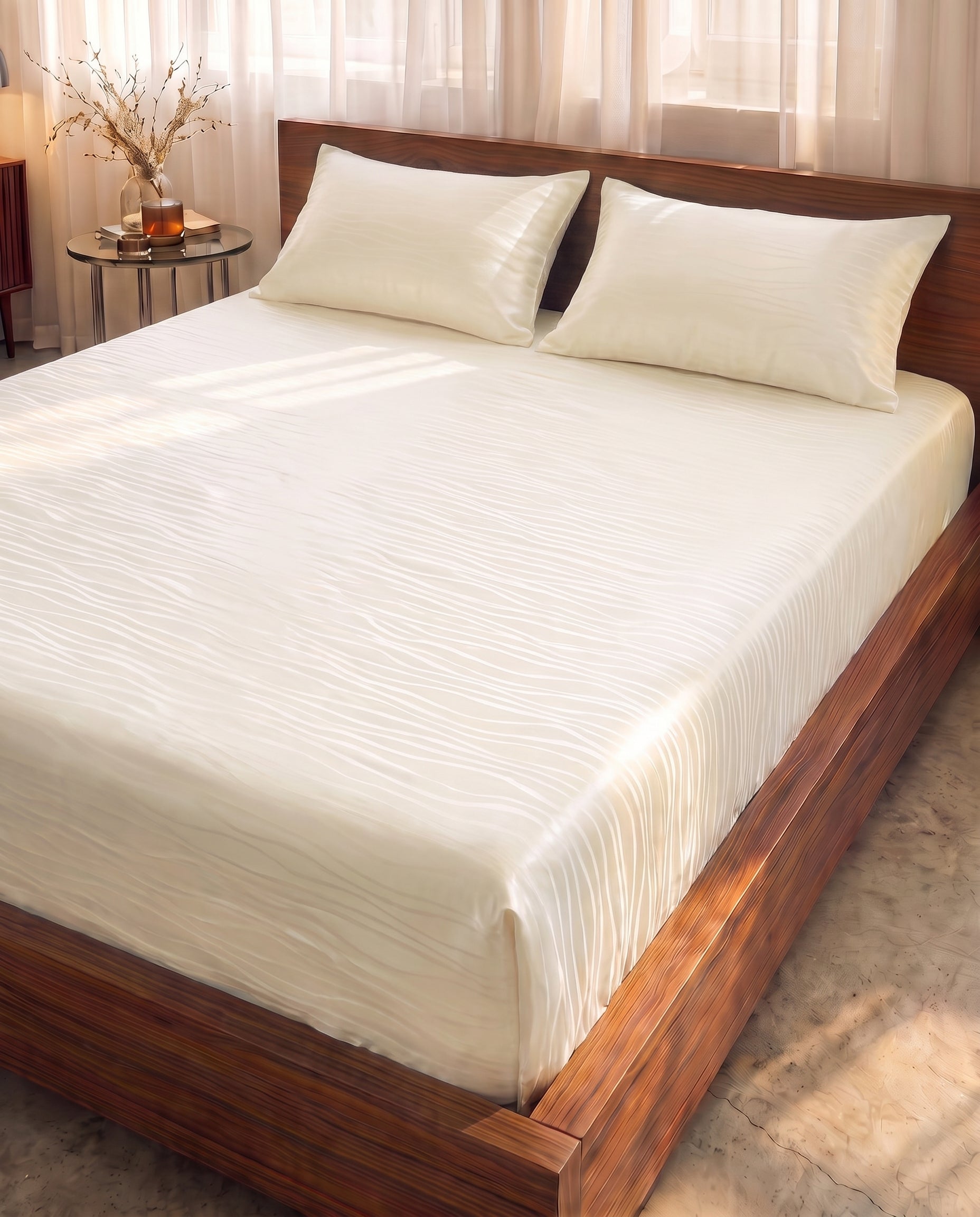 Bedsheet Set – Polycotton Jacquard